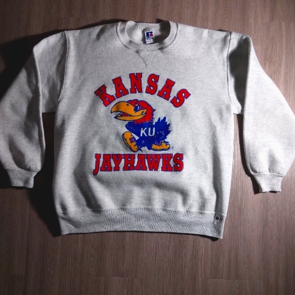 Kansas jayhawks sweatshirt. - Picture 8 of 8